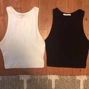 BUNDLE!! Zara cropped tanks